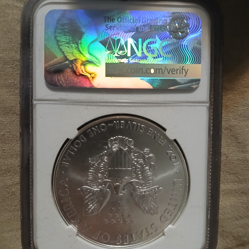Silver Eagle 1 ounce .999 silver Coin